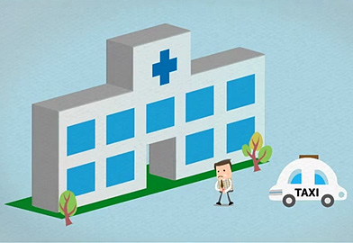 The day of admission to the Hospital