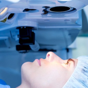 Laser surgery (LASIK) for long sightedness