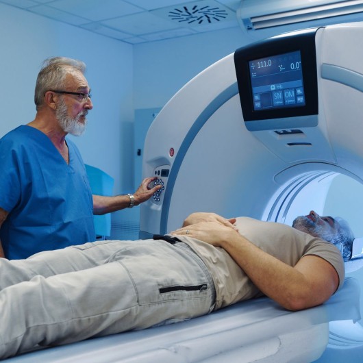 Contrast-Enhanced CT Scan (Two body areas)