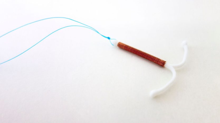 Copper IUD device