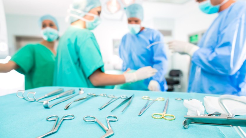 Surgical intervention for tonsils removal