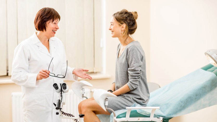 Consultation with a gynaecologist