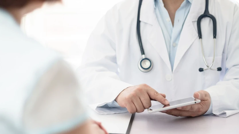 Private consultation with a general surgeon