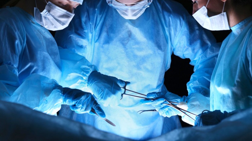 Meniscus surgery by arthroscopy