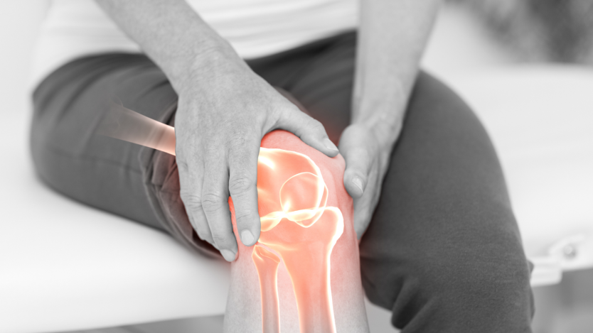 Internal meniscus tear