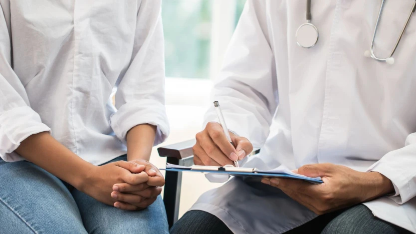Consultation with a gynaecologist