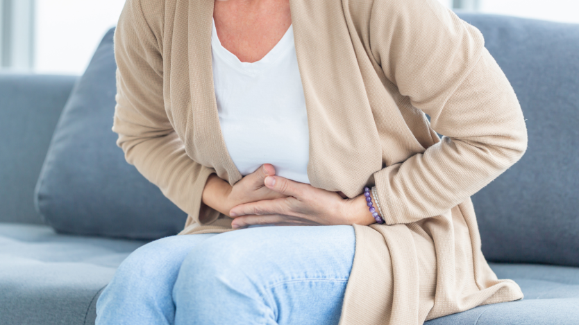 Pain caused by uterine fibroids