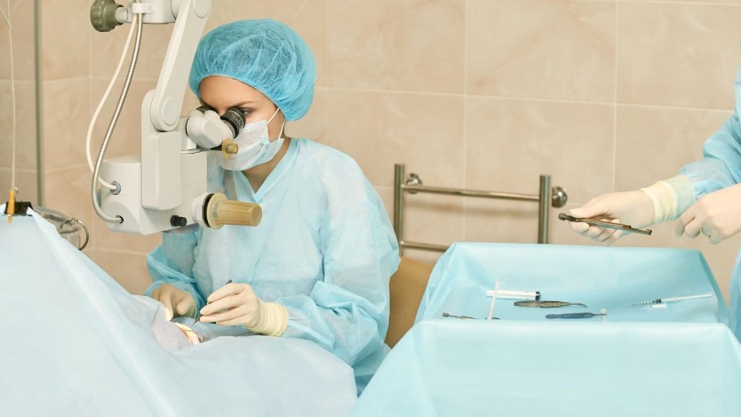 Laser myopia surgery