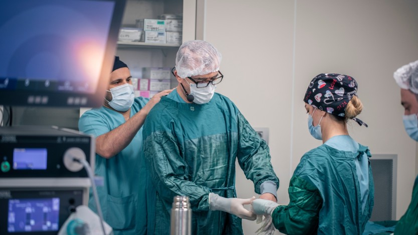 Water Vapour prostate surgery