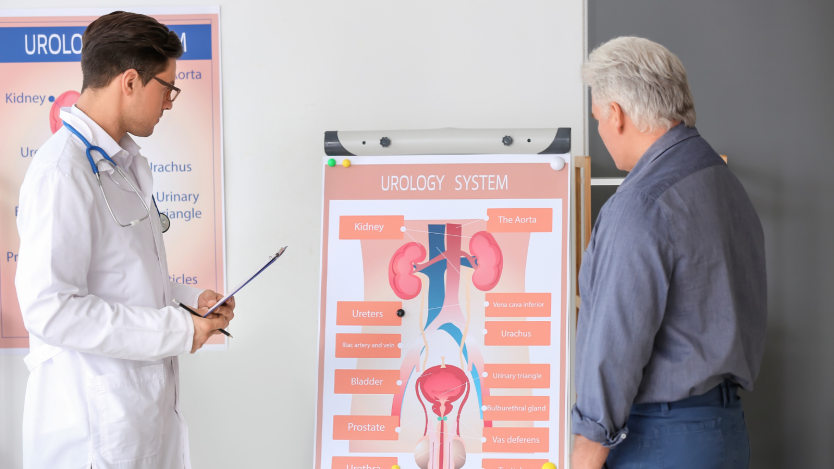 What is the normal prostate size?